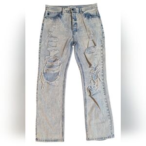 KanCan Light Wash Distressed Jeans